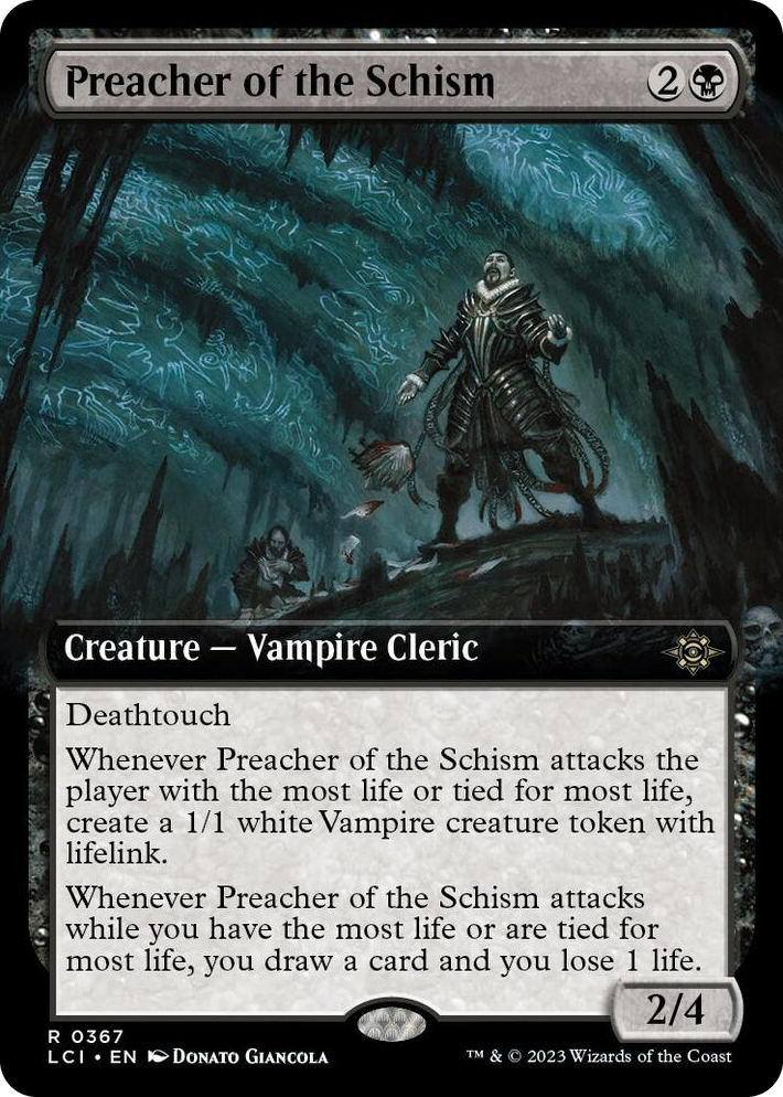 0367 Preacher of the Schism (Extended Art) R The Lost Caverns of Ixalan