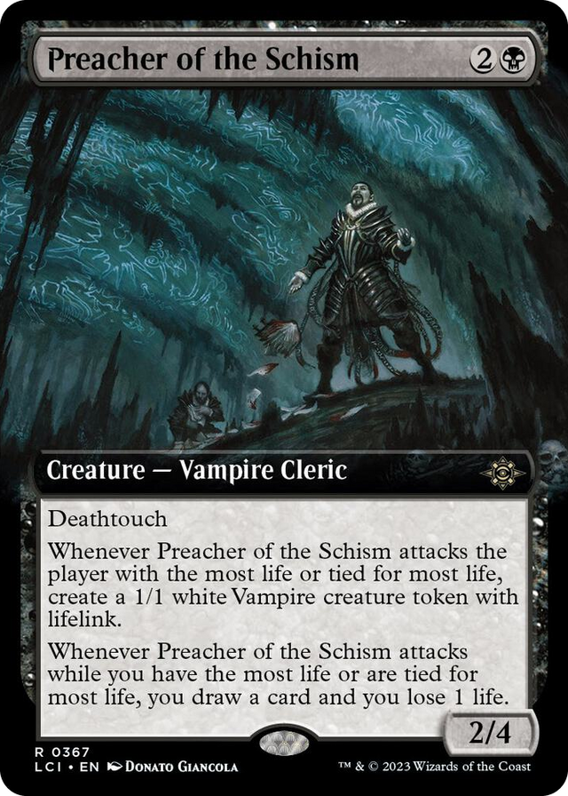 0367 Preacher of the Schism (Extended Art) R The Lost Caverns of Ixalan