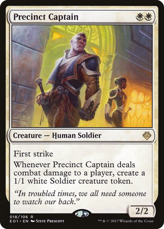 Precinct Captain #18 R - Archenemy: Nicol Bolas Pokemon card