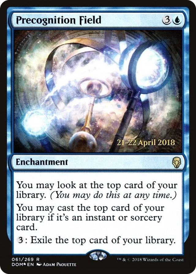 0061 Precognition Field R Prerelease Cards