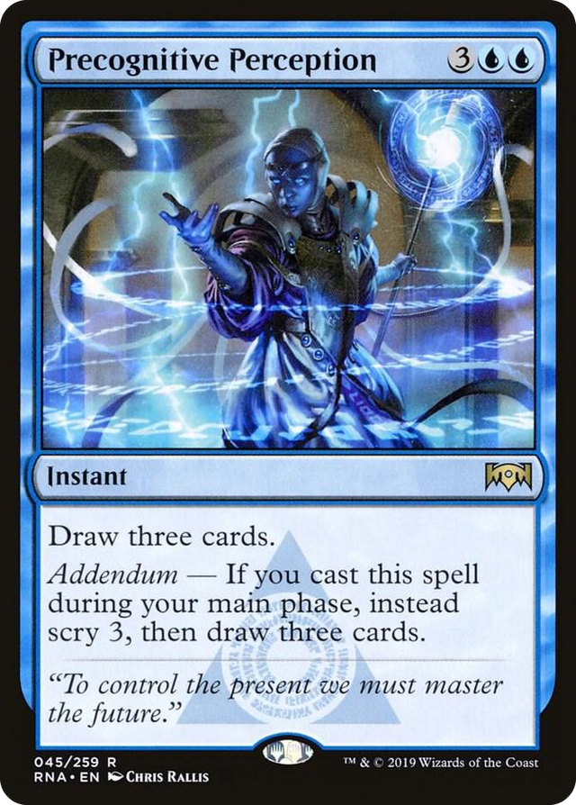 0045 Precognitive Perception R Ravnica Allegiance