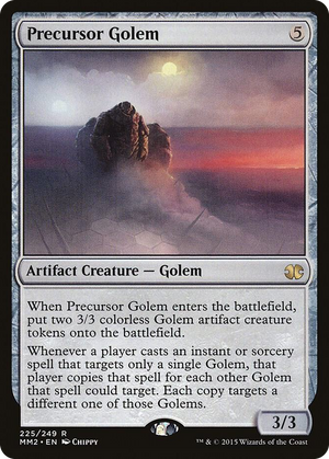 0225 Precursor Golem R Modern Masters 2015