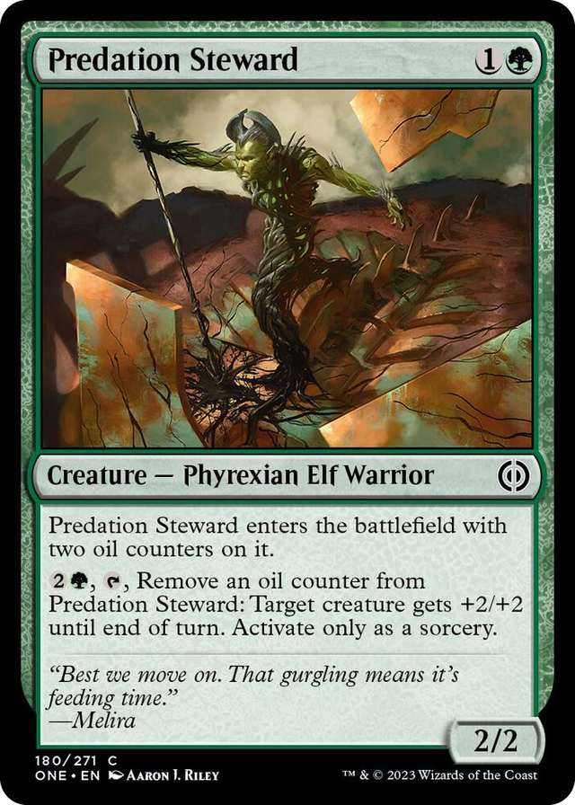 0180 Predation Steward C Phyrexia: All Will Be One
