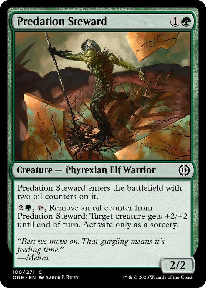 Predation Steward #180 C - Phyrexia: All Will Be One Pokemon card