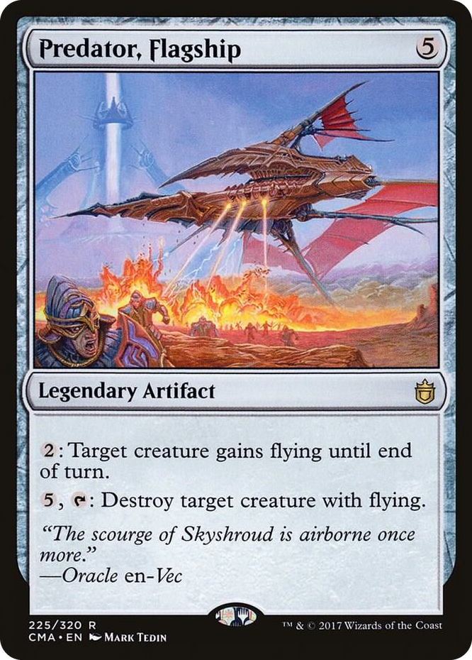 Predator, Flagship #225 R - Commander Anthology Pokemon card