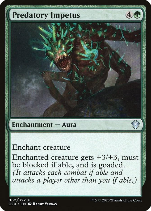 0062 Predatory Impetus U Commander 2020