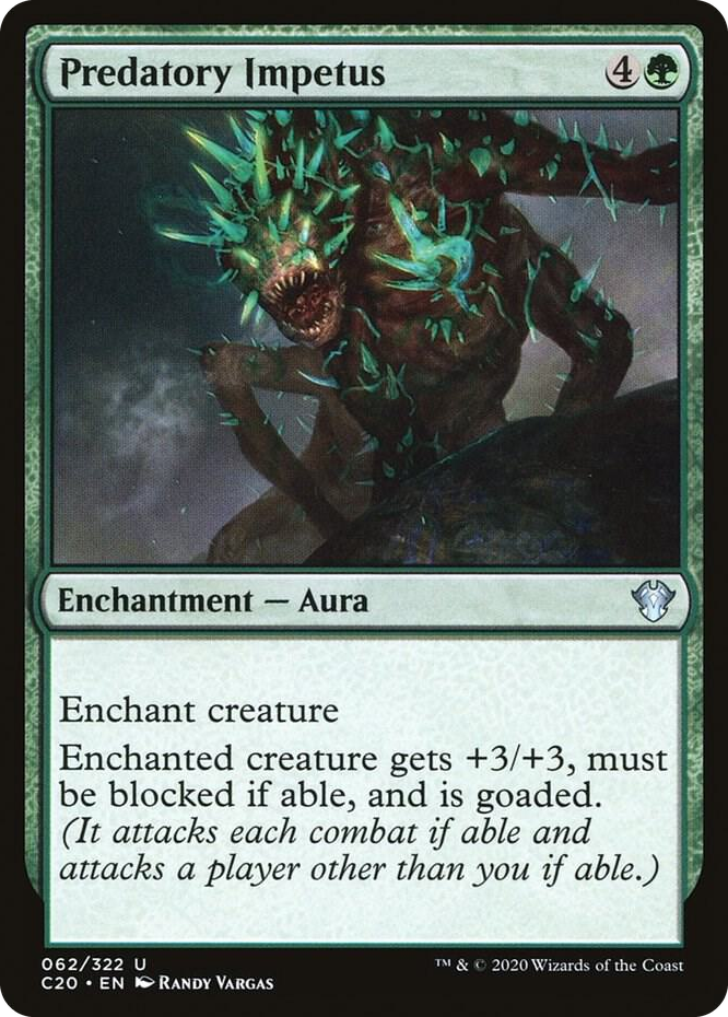 0062 Predatory Impetus U Commander 2020