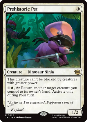 0022 Prehistoric Pet R Teenage Mutant Ninja Turtles