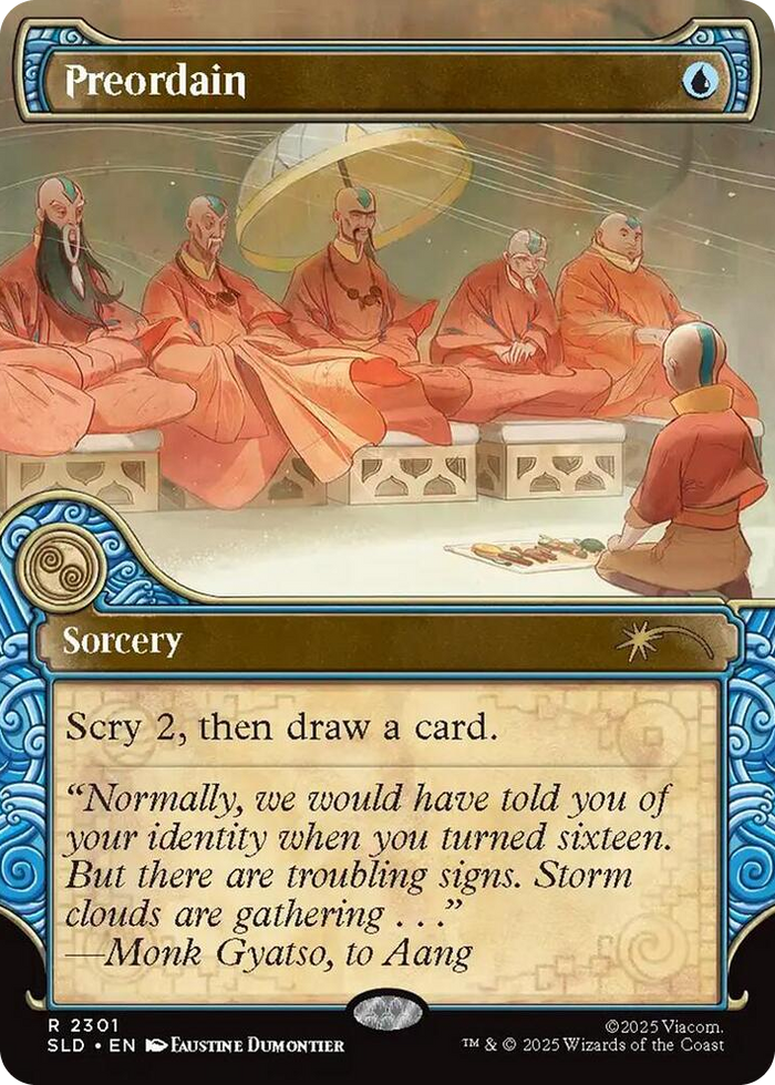 Preordain (2301) #2301 R - Secret Lair Drop Series Pokemon card