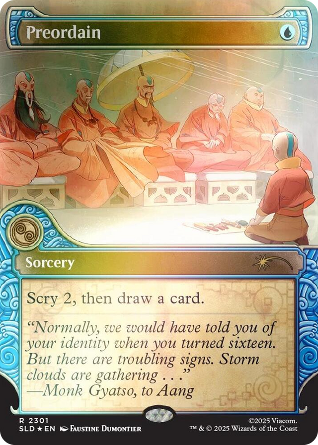 2301 Preordain (2301) (Rainbow Foil) R Secret Lair Drop Series