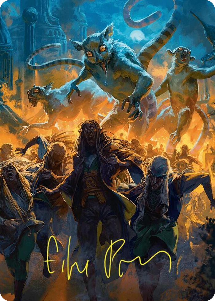 Preposterous Proportions Art Card (43/54) (Gold-Stamped Signature) #43 S - Art Series: Foundations Pokemon card