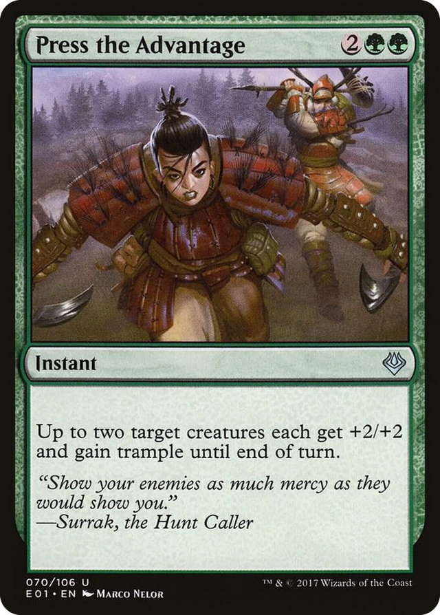 0070 Press the Advantage U Archenemy: Nicol Bolas