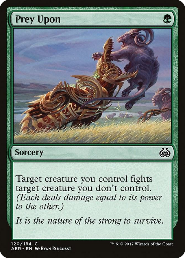 0120 Prey Upon C Aether Revolt