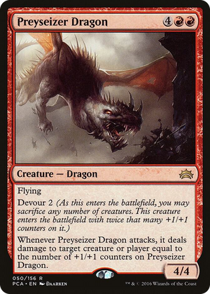 0050 Preyseizer Dragon R Planechase Anthology