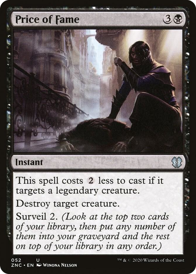 0052 Price of Fame U Commander: Zendikar Rising