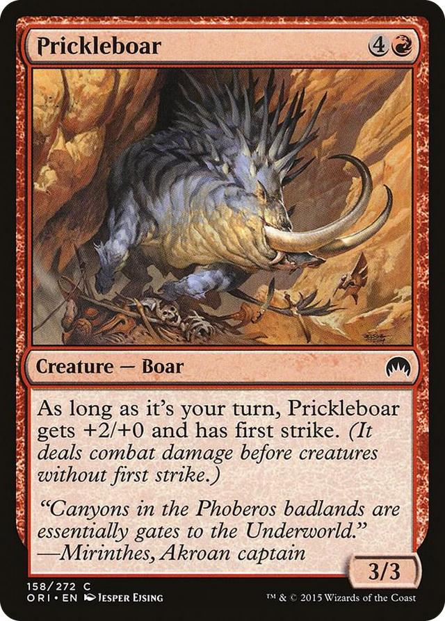 0158 Prickleboar C Magic Origins