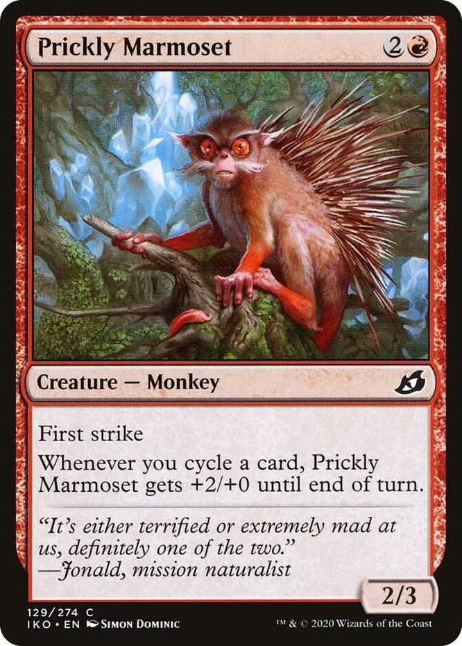 0129 Prickly Marmoset C Lair of Behemoths