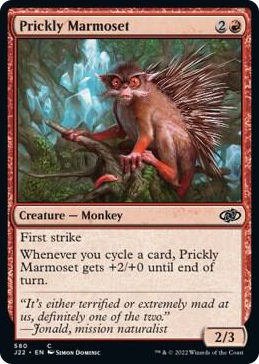 Prickly Marmoset #580 C - Jumpstart 2022 Pokemon card
