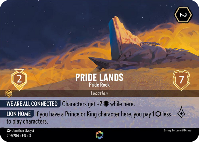 0207 Pride Lands - Pride Rock (Enchanted) Enchanted Into the Inklands
