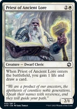 0035 Priest of Ancient Lore C Adventures in the Forgotten Realms