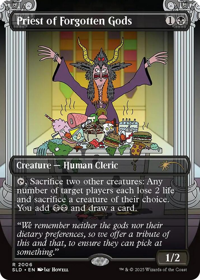 Priest of Forgotten Gods #2006 R - Secret Lair Drop Series Pokemon card
