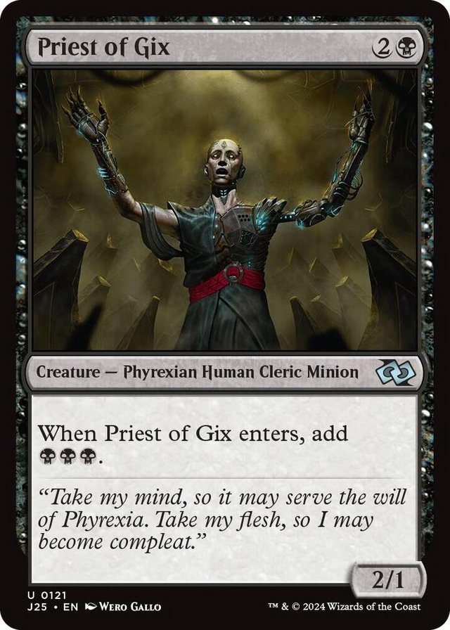 0121 Priest of Gix U Foundations Jumpstart