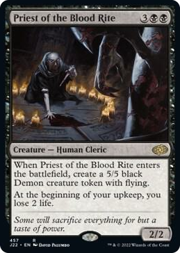 0457 Priest of the Blood Rite R Jumpstart 2022