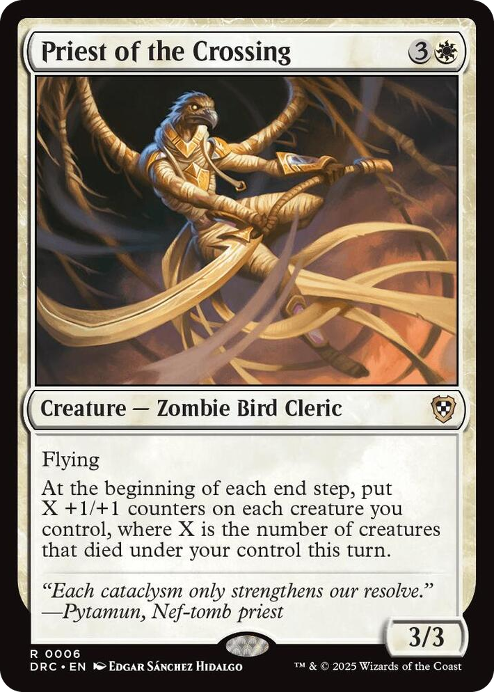 0006 Priest of the Crossing R Commander: Aetherdrift