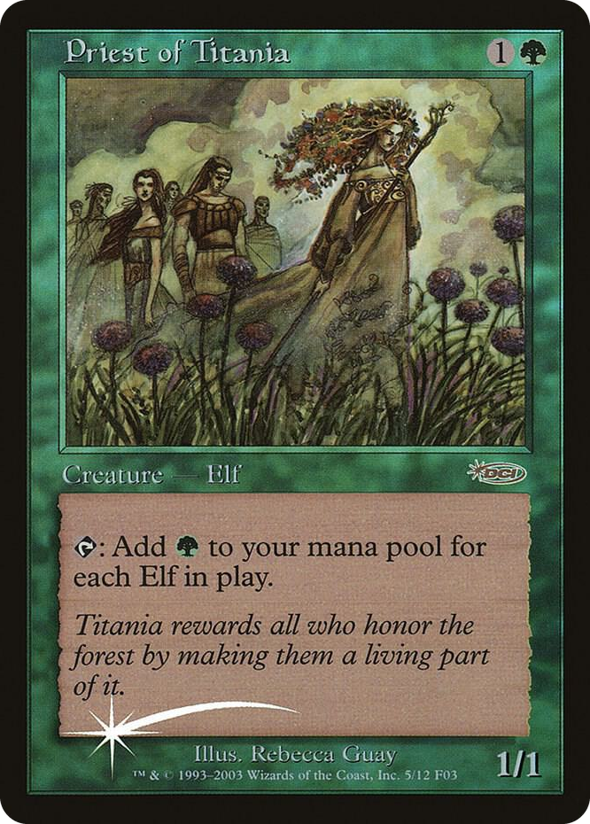 Priest of Titania #5 P - FNM Promos Pokemon card