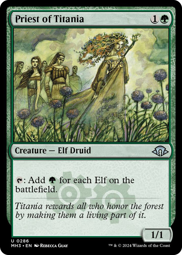 0286 Priest of Titania U Modern Horizons 3