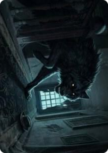 0052 Primal Adversary Art Card S Art Series: Innistrad: Midnight Hunt