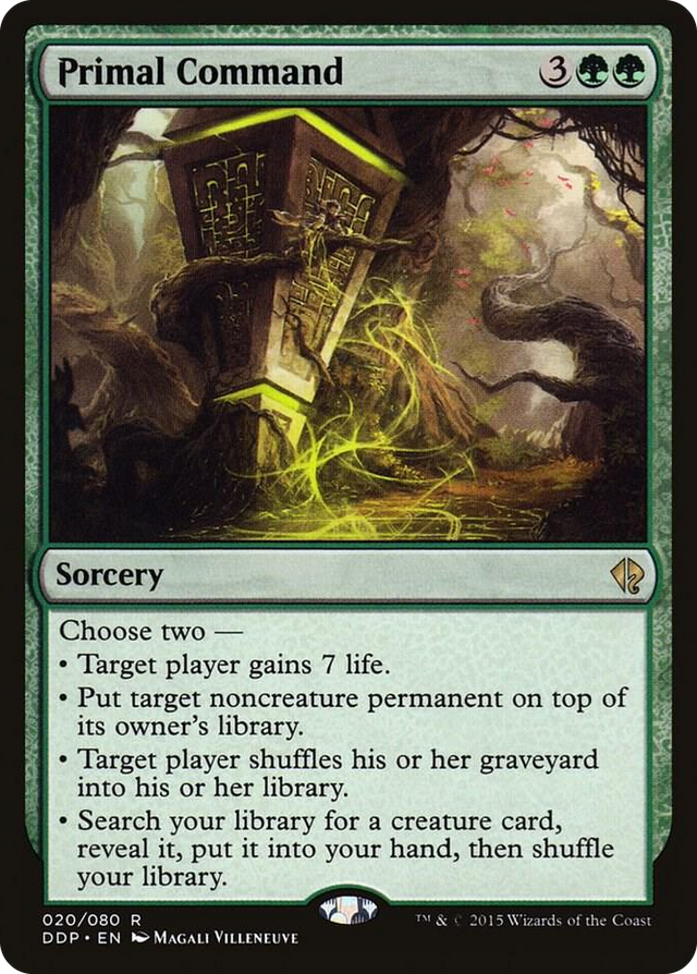 0020 Primal Command R Duel Decks: Zendikar vs. Eldrazi