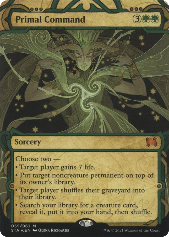 0055 Primal Command (Foil Etched) M Strixhaven: Mystical Archive