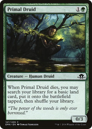 0167 Primal Druid C Eldritch Moon