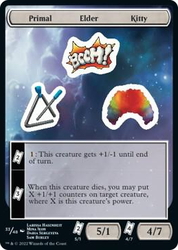 0033 Primal Elder Kitty T Unfinity