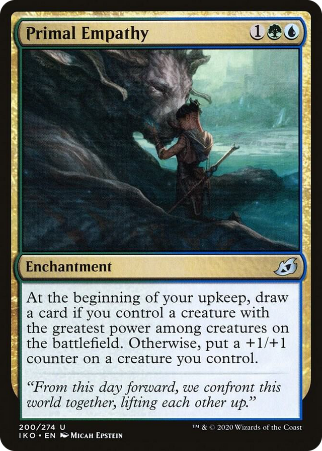 0200 Primal Empathy U Lair of Behemoths