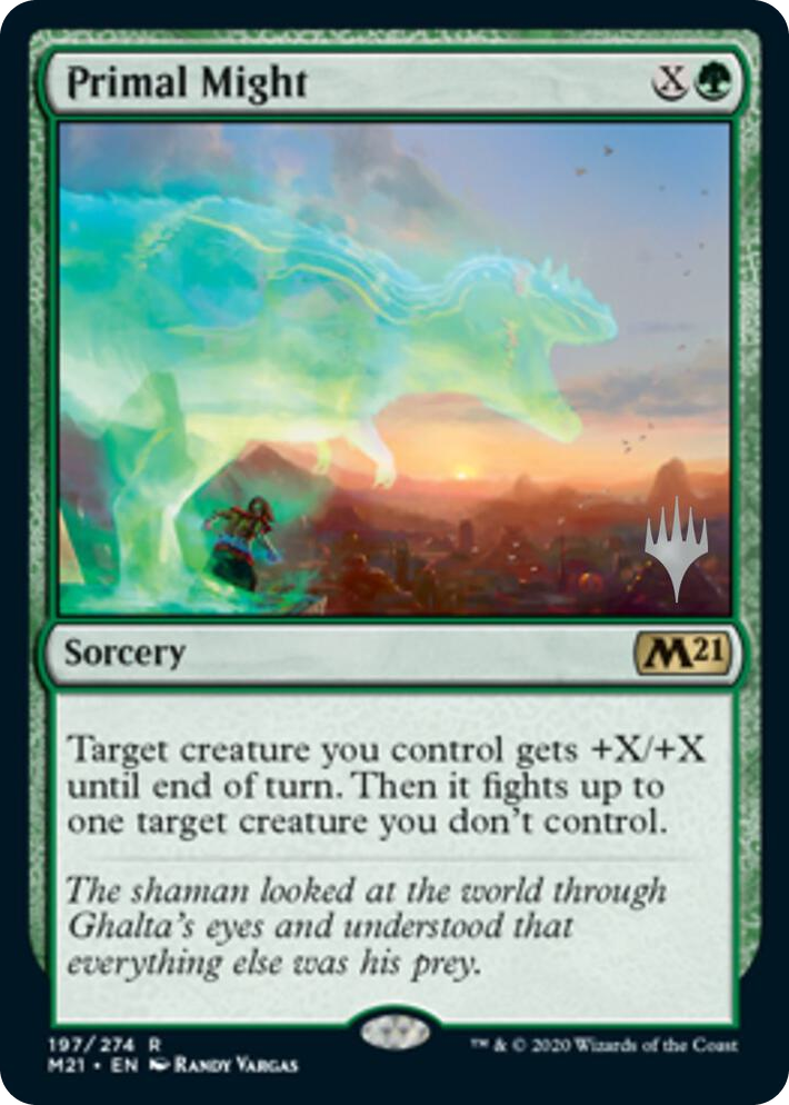 0197 Primal Might R Promo Pack: Core Set 2021