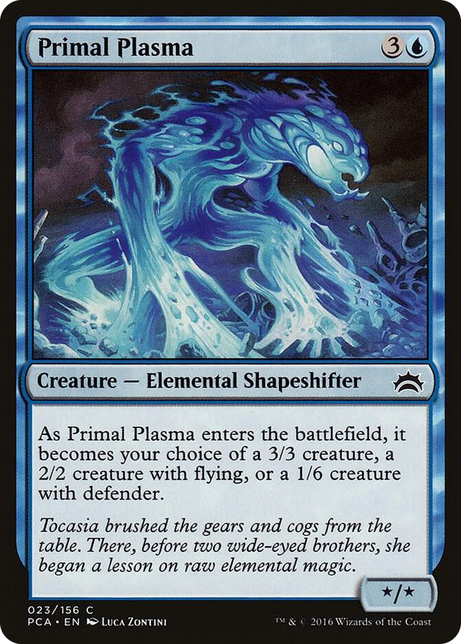 Primal Plasma #23 C - Planechase Anthology Pokemon card