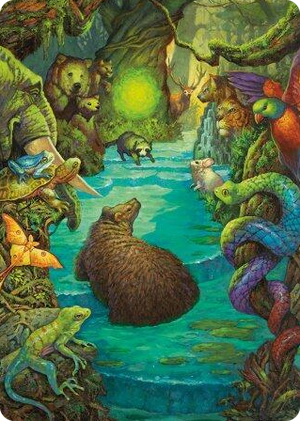 0039 Primal Prayers Art Card S Art Series: Modern Horizons 3
