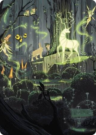 0074 Primal Vigor Art Card S Art Series: Wilds of Eldraine
