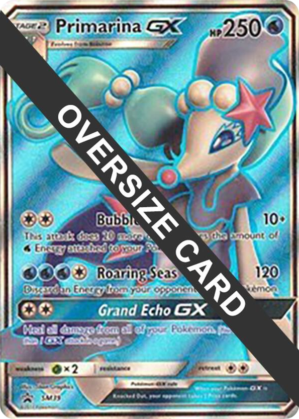 SM039 Primarina GX - SM39 Promo Jumbo Cards
