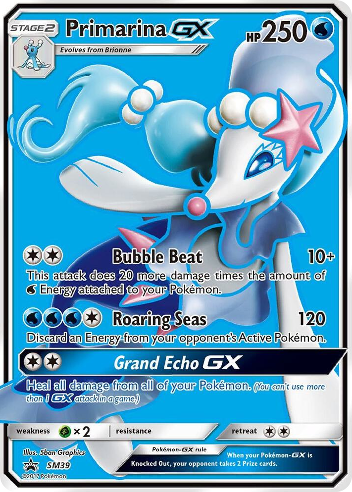 SM039 Primarina GX - SM39 Promo SM Promos