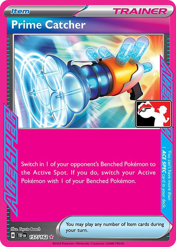 0157 Prime Catcher ACE SPEC Rare Prize Pack Series Cards