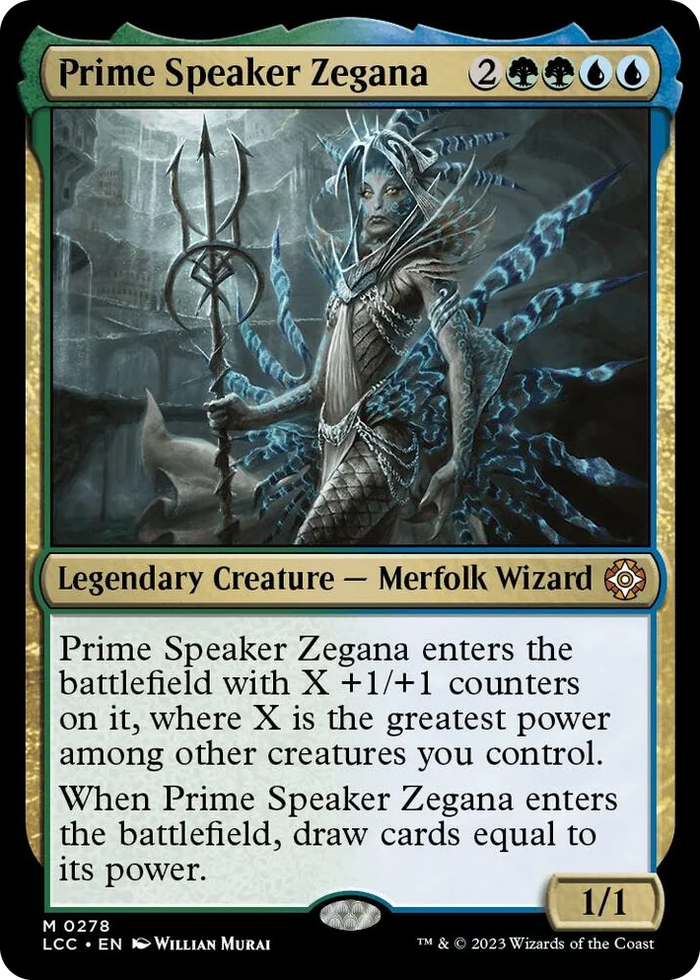 0278 Prime Speaker Zegana M Commander: The Lost Caverns of Ixalan