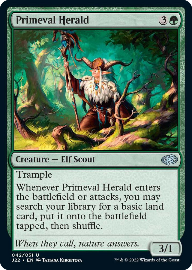 0042 Primeval Herald U Jumpstart 2022