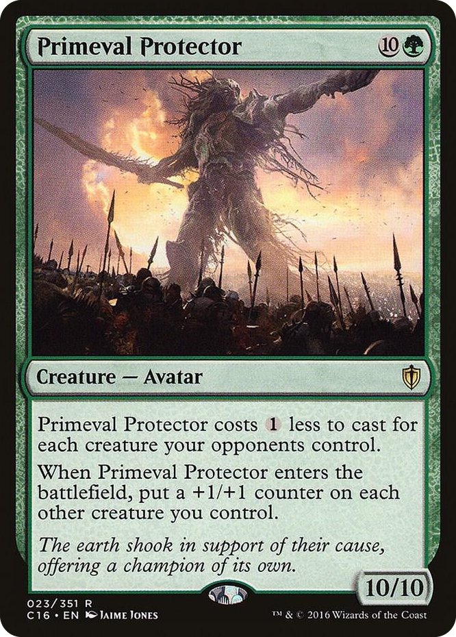 Primeval Protector #23 R - Commander 2016 Pokemon card