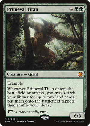 0156 Primeval Titan M Modern Masters 2015
