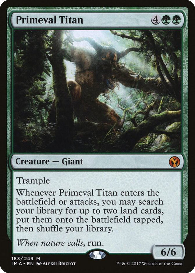 0183 Primeval Titan M Iconic Masters