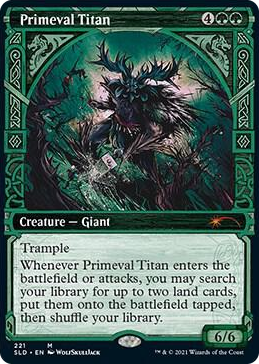 0221 Primeval Titan (221) M Secret Lair Drop Series