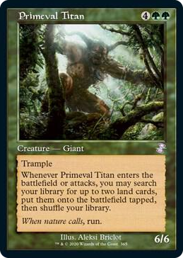 0365 Primeval Titan S Time Spiral: Remastered